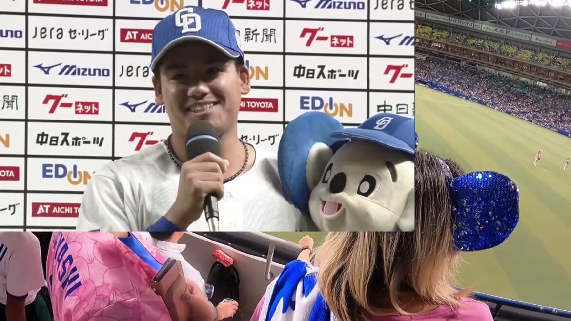 松木平優太プロ初勝利ヒーローインタビュー