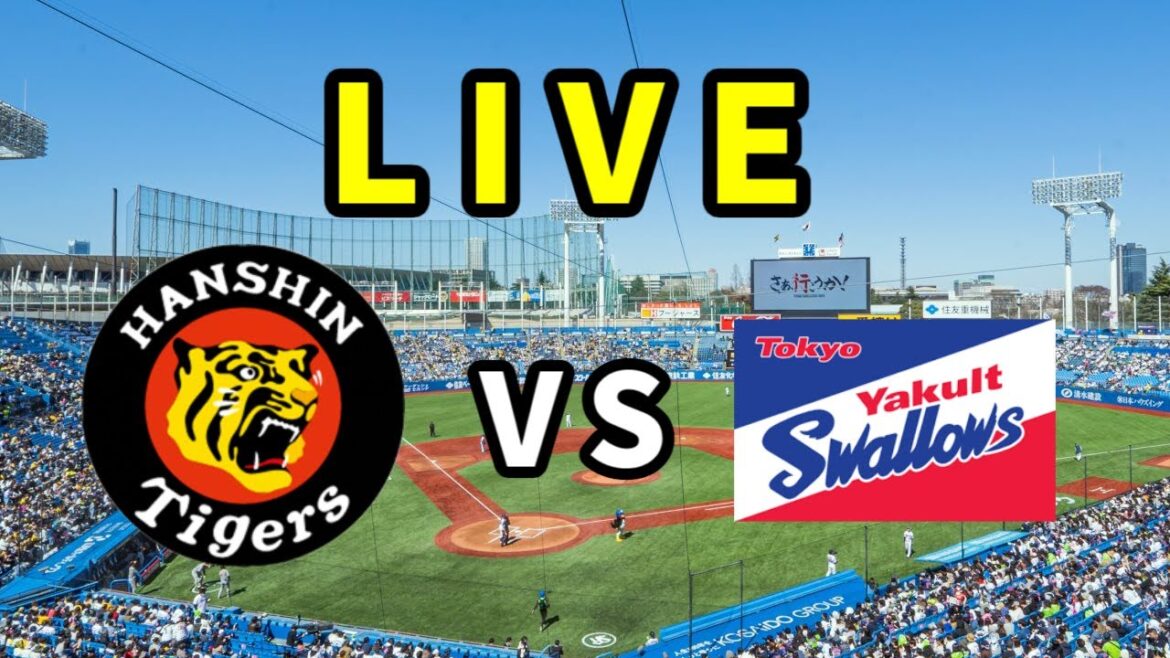 8/23 阪神タイガース VS 東京ヤクルトスワローズ 観戦ライブ【パワプロ再現】