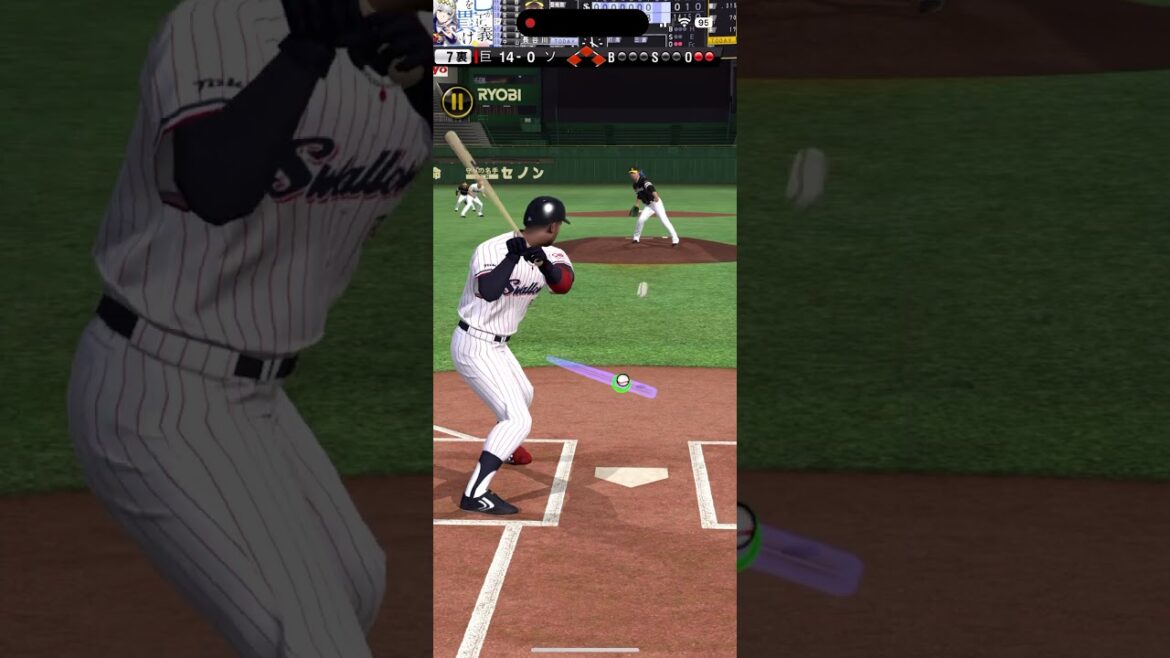 ドミンゴ・アルベルト・サンタナ ホームラン #プロスピA #東京ヤクルトスワローズ