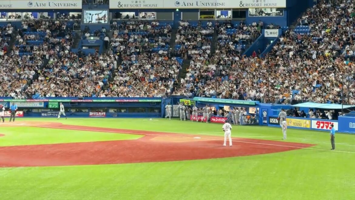 【リチャード選手の満塁ホームラン】ヤクルト対巨人　神宮球場
