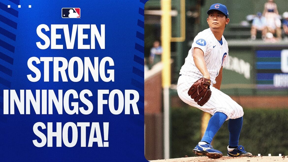 Shota Imanaga tosses 7 STRONG innings at Wrigley! | 今永昇太ハイライト Shota Imanaga tosses 7 STRONG innings at Wrigley! | 今永昇太ハイライト