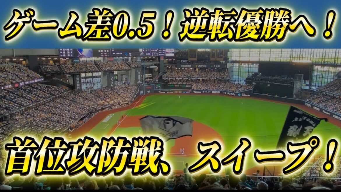 【エスコン大熱狂!!!】超劇的!!!延長サヨナラの場面、勝利の要因を詳しく!!!【2025.8.24 ホークス戦 22回戦】