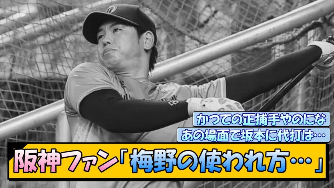 阪神ファン「梅野の使われ方…」