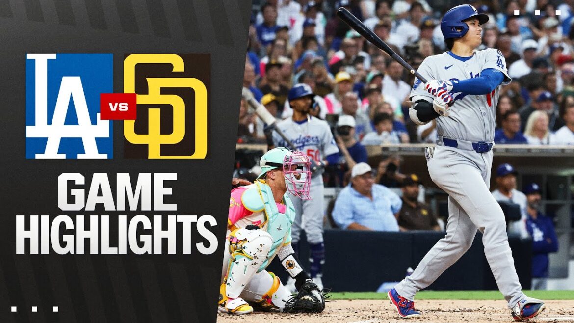 Dodgers vs. Padres Game Highlights (8/22/25) | MLB Highlights Dodgers vs. Padres Game Highlights (8/22/25) | MLB Highlights