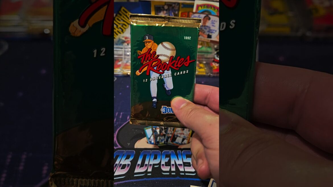 1992年 ドンラス ザ・ルーキーズ パック開封