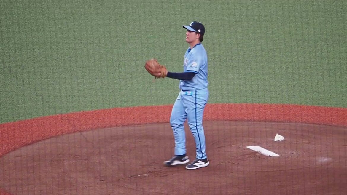 2025.08.02 埼玉西武-千葉ロッテ #與座海人 投球練習 (ベルーナドーム)