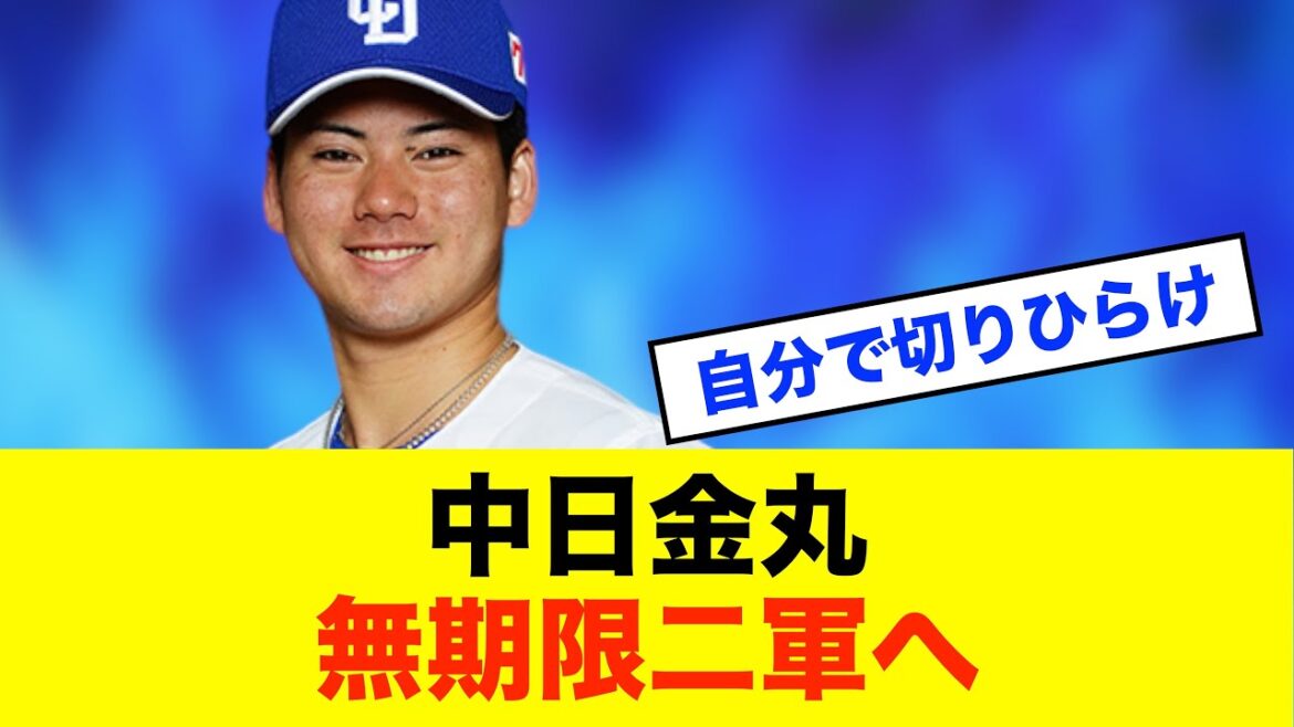 【決断】中日ドラゴンズ金丸、無期限2軍へ…井上監督の厳しいメッセージ※中日ドラゴンズ専門スレ反応集 【決断】中日ドラゴンズ金丸、無期限2軍へ…井上監督の厳しいメッセージ※中日ドラゴンズ専門スレ反応集