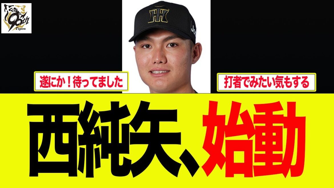 【阪神】西純矢が投球練習再開も打者転向の声が. . .　プロ野球ファンの反応集