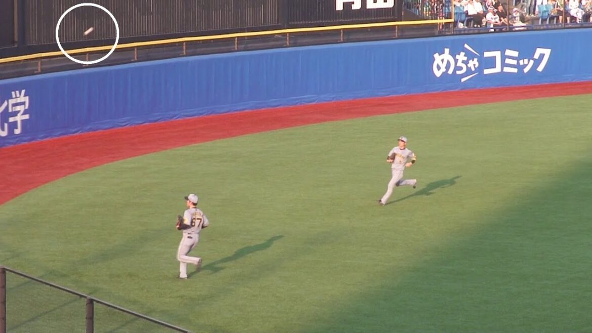 ヤクルト 長岡秀樹 ツーベースヒット　ヤクルト vs 阪神　2025年8月24日(日)　神宮球場