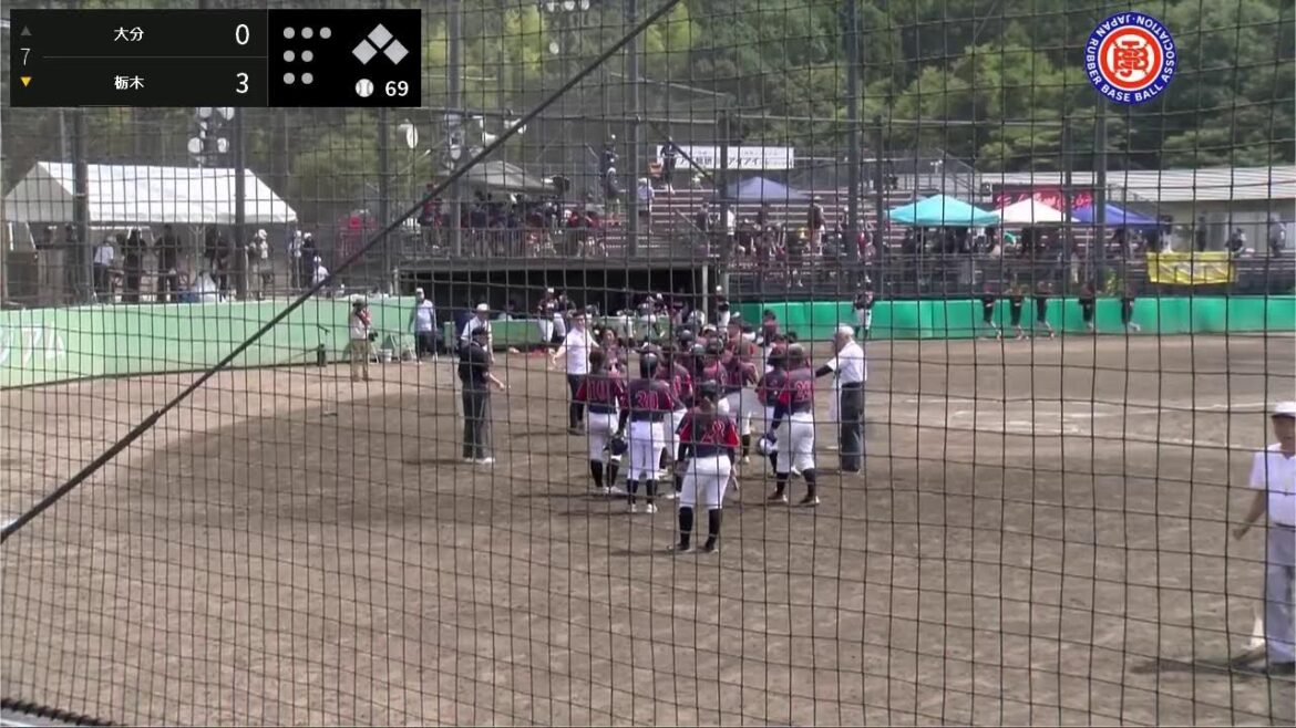 第１０回全日本中学女子軟式野球大会（SPトーナメント）【準決勝：アイアイ伏見桃山スタジアム 2試合目】　【大分】オール大分ガールズ vs 【栃木】オール栃木