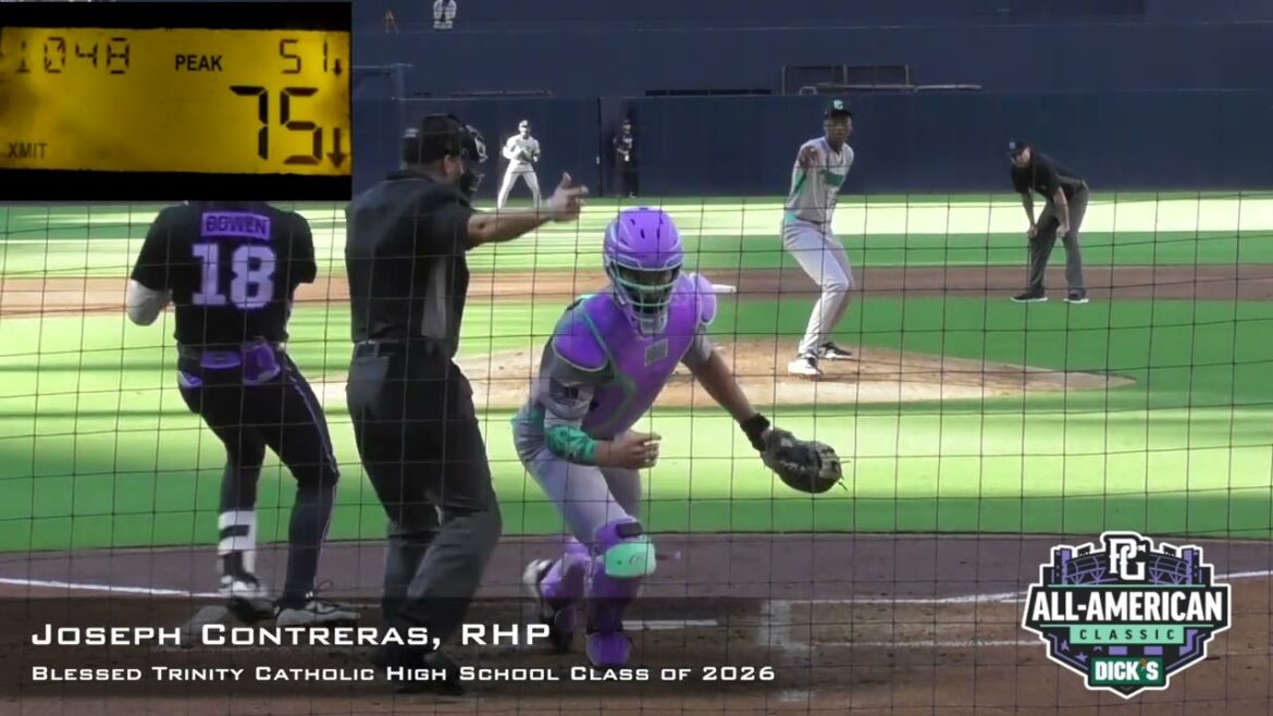 Joseph Contreras Prospect Video, RHP, Blessed Trinity Catholic High School Class of 2026, Full Outin Joseph Contreras Prospect Video, RHP, Blessed Trinity Catholic High School Class of 2026, Full Outin