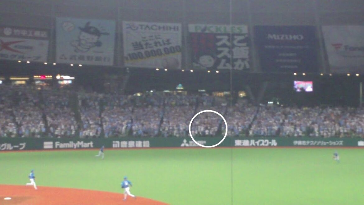 日本ハム 五十幡亮汰 ファインプレー　西武 vs 日本ハム　2025年8月26日(火)　ベルーナドーム