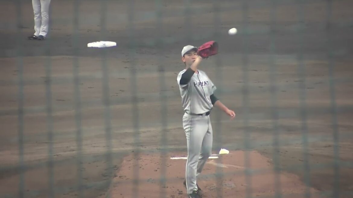 くふうハヤテベンチャーズ 佐藤宏樹投手 投球練習 2025/8/24 豊橋球場