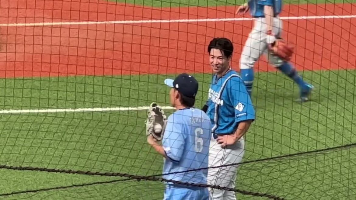 【雑談】源田壮亮 松本剛 五十幡亮汰 古賀悠斗 炭谷銀仁朗 伏見寅威 試合前の光景【西武2-2日本ハム】2025/8/26 ライオンズフェスティバルズ