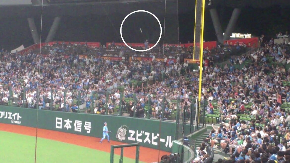 日本ハム 石井一成 ホームラン 第4号　西武 vs 日本ハム　2025年8月26日(火)　ベルーナドーム