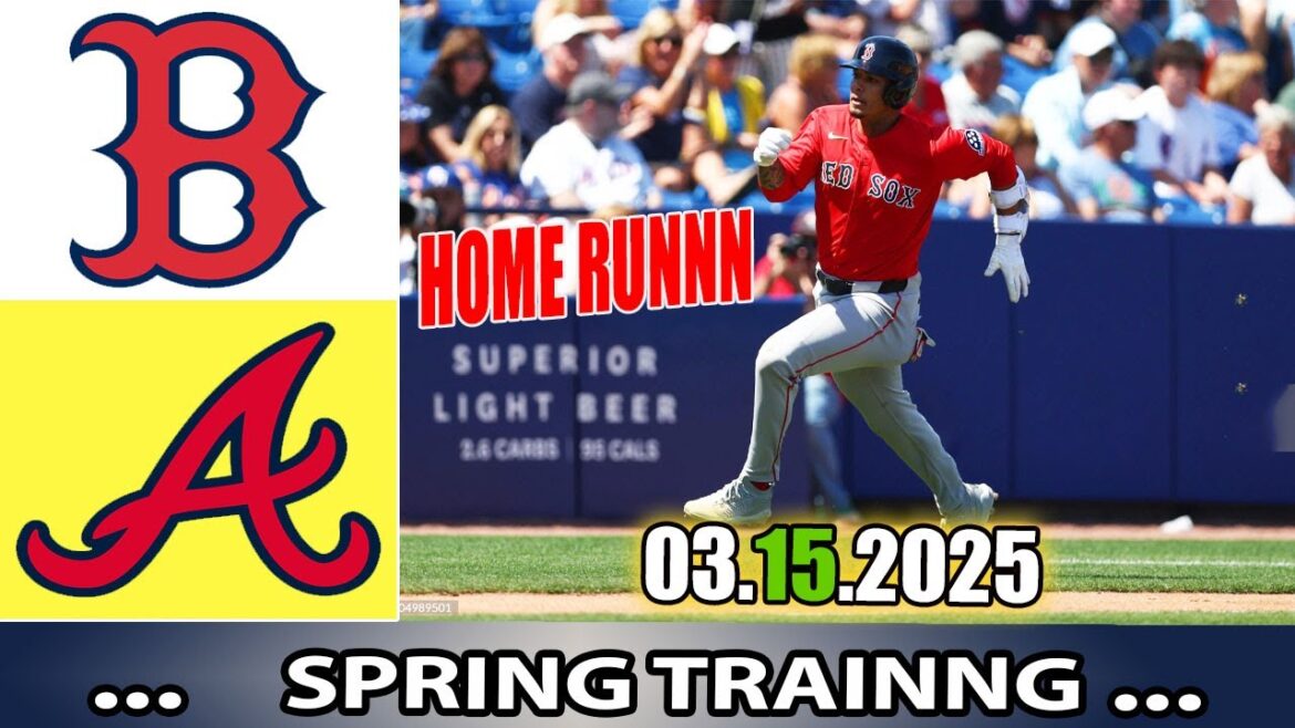 Boston Red Sox vs Atlanta Braves Game Highlights  | MLB Training Spring 2025