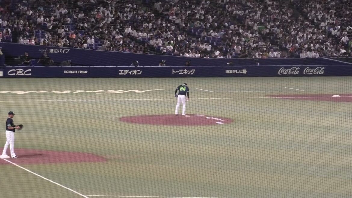 東京ヤクルトスワローズ 星知弥投手 投球練習 2025/8/26 バンテリンドーム