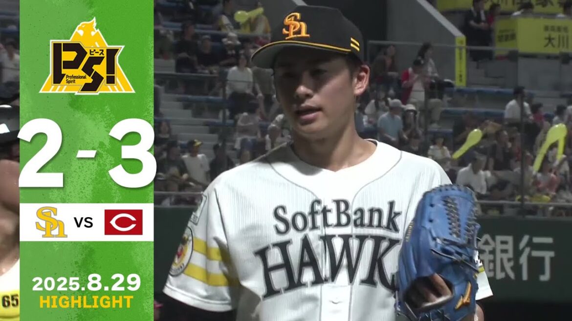 【2軍戦ハイライト】8月29日 vs広島