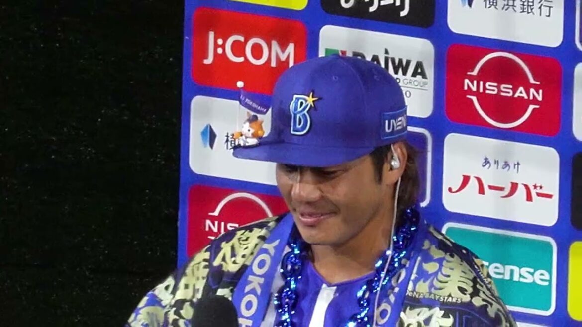 【「（HRの感触は）嬉しすぎて忘れちゃいました」】知野直人選手、ヒーローインタビュー(2025.8.28/横浜スタジアム）