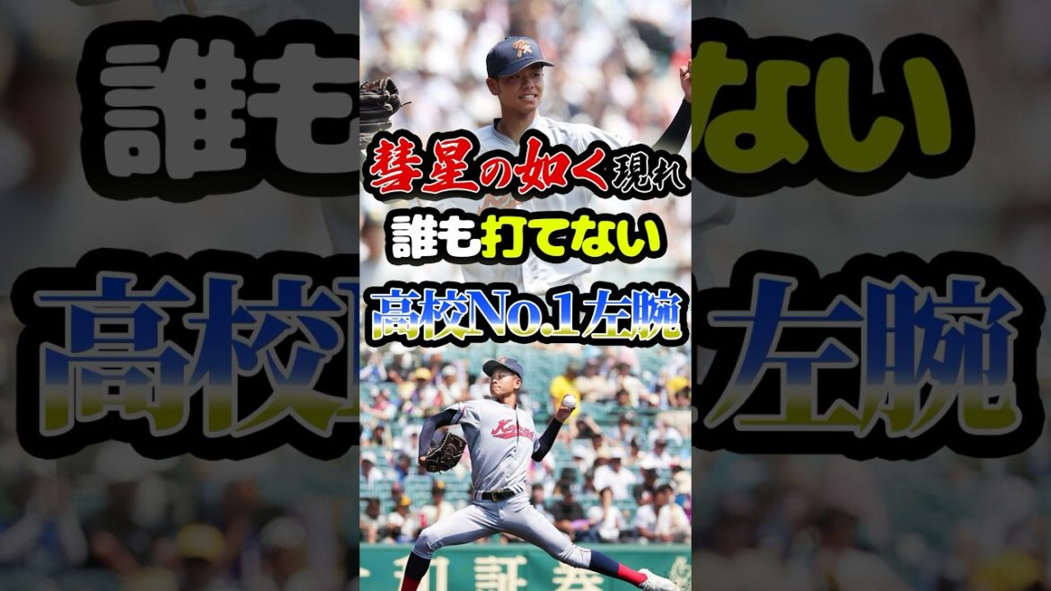彗星の如く現れた「誰も打てない高校No.1左腕」に関する雑学 #野球 #高校野球 #甲子園 彗星の如く現れた「誰も打てない高校No.1左腕」に関する雑学 #野球 #高校野球 #甲子園