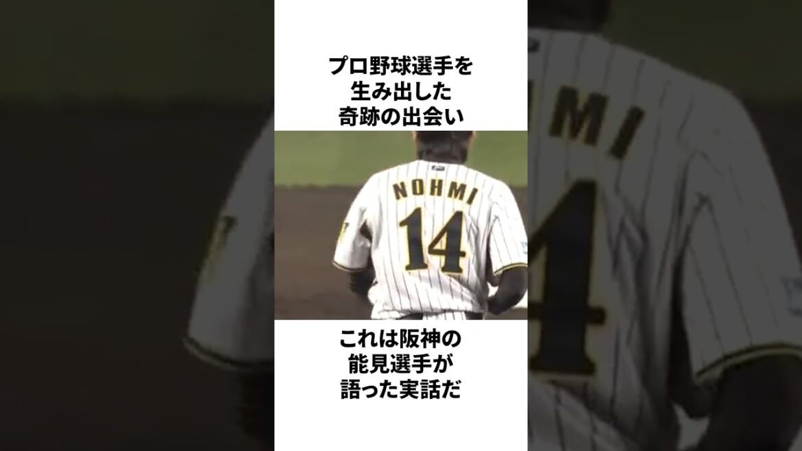 無名の中学生を阪神に入れてしまった能見篤史についての雑学　#プロ野球 #野球 #npb