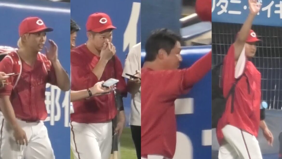 勝利の歓喜に包まれた神宮球場を後にするカープナインハイライト！広島東洋カープvs東京ヤクルトスワローズ 2025年8月29日