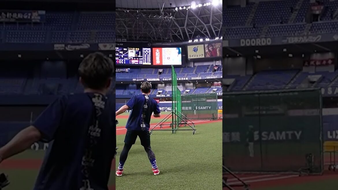 右打席でロングティー！ #西川龍馬 #オリックス #shorts #BPBDX