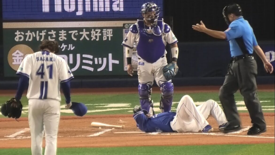 -2025.08.30-【NPB】11回表 細川成也 死球に球場騒然… 佐々木千隼の制球が定まらず… 中日ドラゴンズ（vs横浜DeNA）