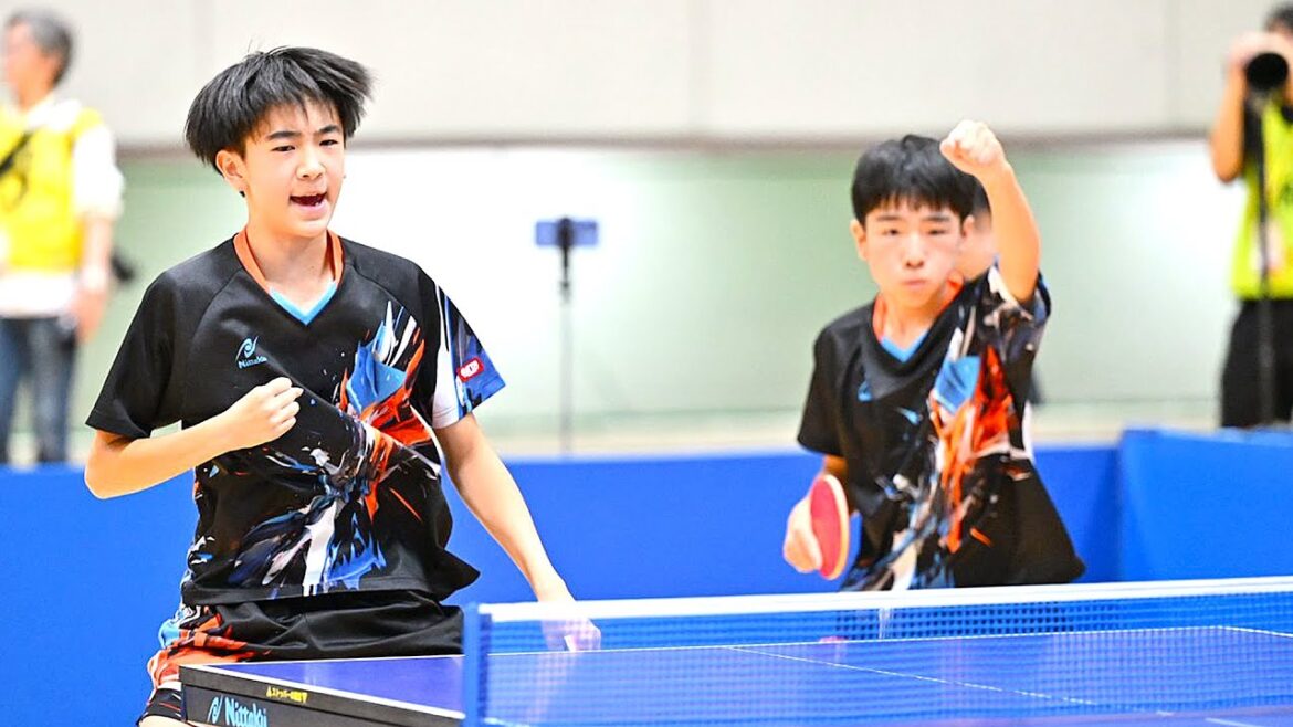 第56回 全国中学校 卓球大会ハイライト｜男女団体 準決勝  #全中  #北九州  #卓球レポート