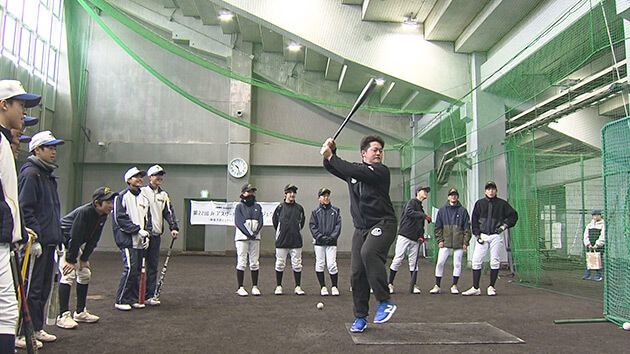 牧秀悟選手・中学生を指導（駅テレマルシェ / 2025年1月11日 土曜 あさ9時30分）