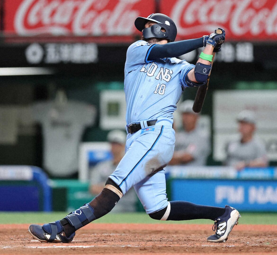 西武新助っ人デービスが34打席目で来日初アーチ 「エキサイティングな瞬間」 ネビンと初アベック弾(スポニチアネックス) – Yahoo!ニュース – Yahoo!ニュース 西武新助っ人デービスが34打席目で来日初アーチ 「エキサイティングな瞬間」 ネビンと初アベック弾(スポニチアネックス) - Yahoo!ニュース - Yahoo!ニュース