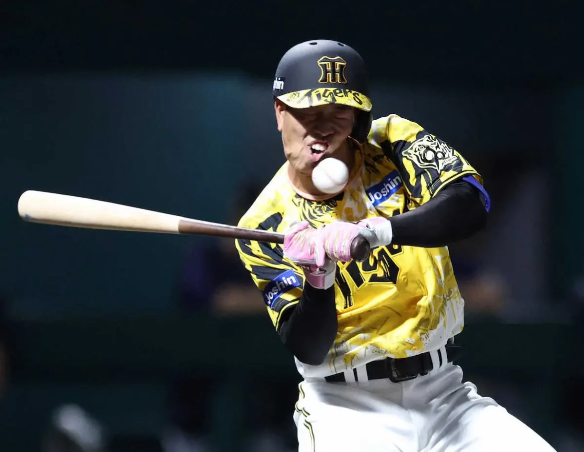 【記事全文】阪神・百崎が左ほほ付近に死球受ける 倒れ込み担架で運ばれる - スポニチ Sponichi Annex
