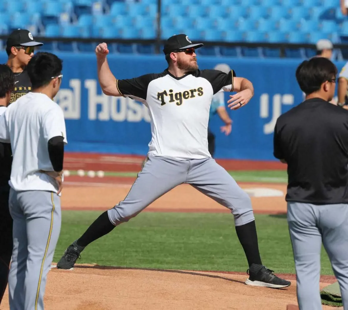 阪神　ビーズリーが3日ヤクルト戦で先発　約2カ月半ぶりの登板で「ローテに残れるように」 - スポニチ Sponichi Annex 野球