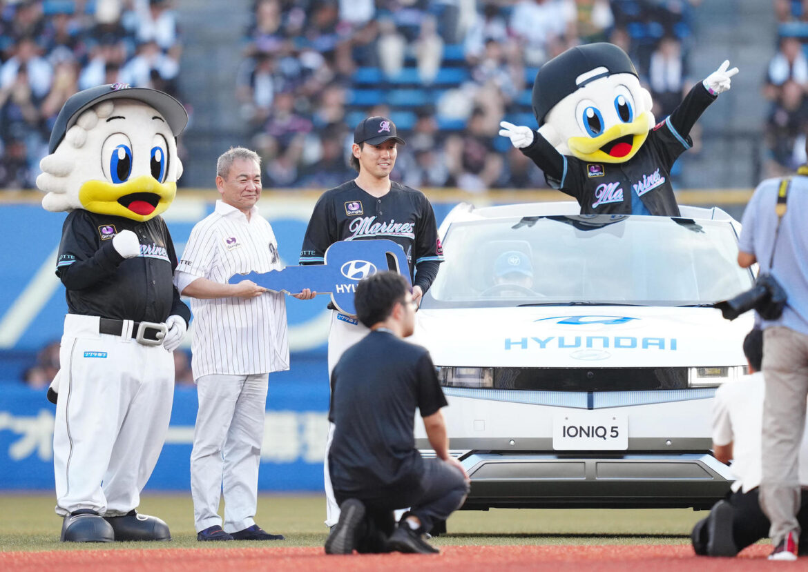 【ロッテ】新EVリリーフカー贈呈式 高野脩汰は「ワクワクした気持ちです!」(日刊スポーツ) – Yahoo!ニュース – Yahoo!ニュース 【ロッテ】新EVリリーフカー贈呈式 高野脩汰は「ワクワクした気持ちです!」(日刊スポーツ) - Yahoo!ニュース - Yahoo!ニュース