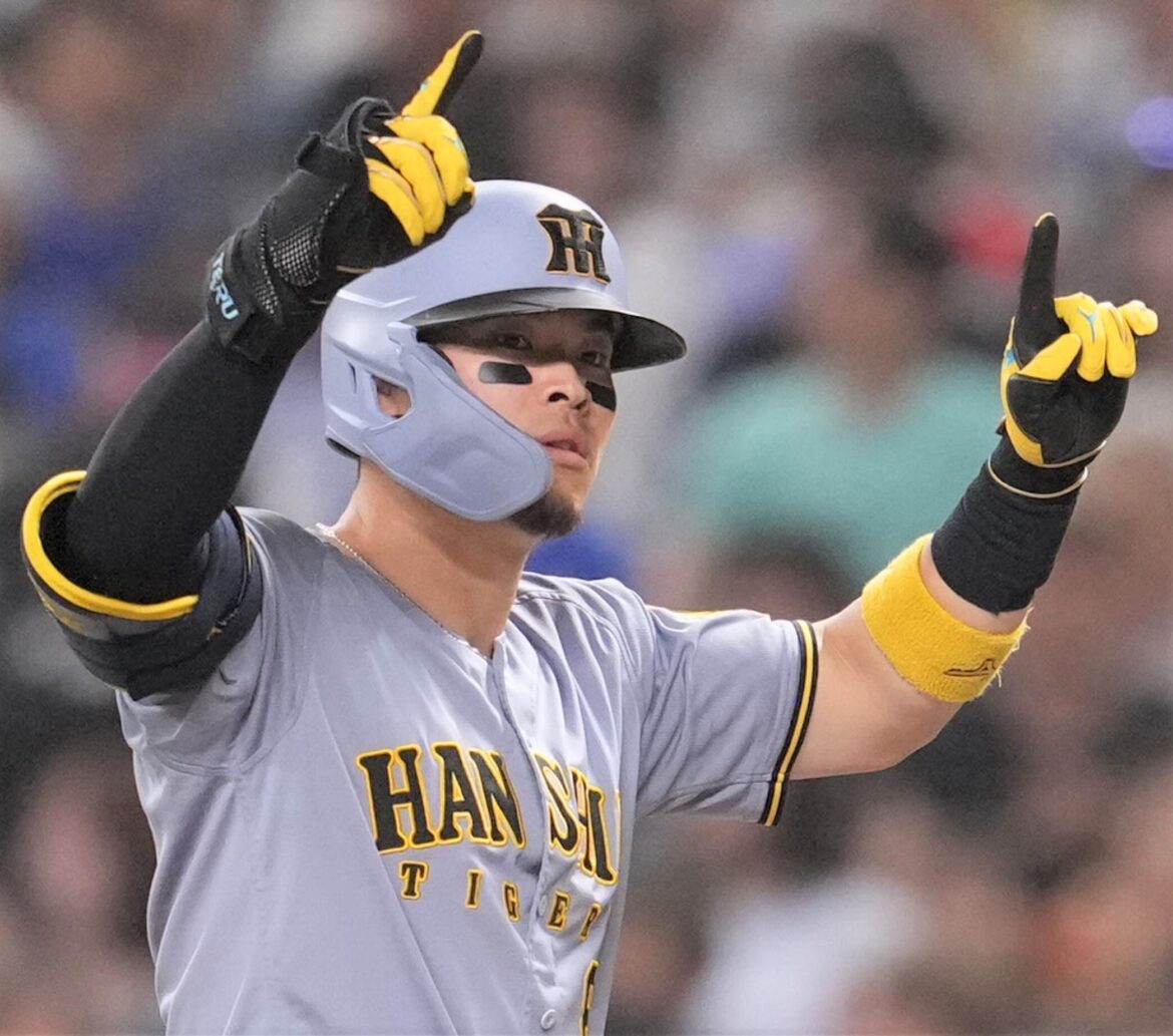 【阪神】底力 延長戦の末に逆転勝ち Ⅿ32で最多貯金24！佐藤輝が8回2死から同点打 大山が10回 満塁から押し出し死球 石井が36試合連続無失点5S（TBS NEWS DIG Powered by JNN）