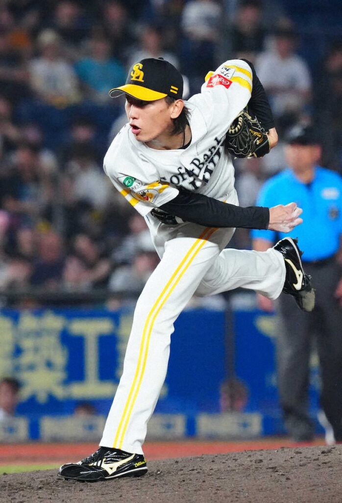 ソフトバンク大津亮介 6回2失点で2勝目も被弾反省「次は悔いが残らない投球を」（スポニチアネックス） - Yahoo!ニュース - Yahoo!ニュース