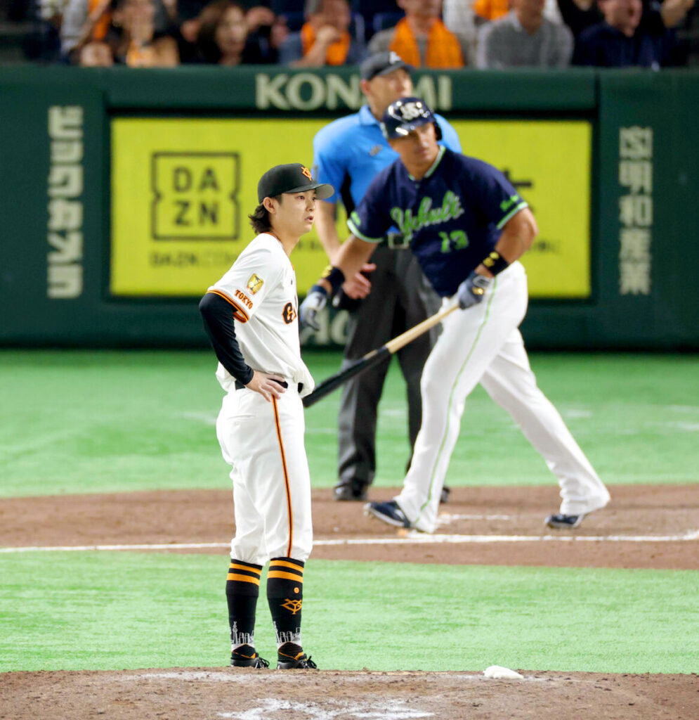 巨人・田中瑛斗が巨人加入後初被弾 開幕から延べ１３０人目の打者に…（スポーツ報知） - Yahoo!ニュース - Yahoo!ニュース