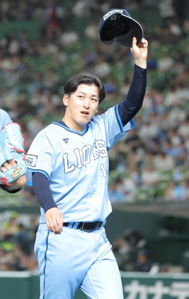 【西武】１１安打９得点の猛攻で白星発進 隅田知一郎が８回途中２失点で自身最多タイの９勝目（スポーツ報知） - Yahoo!ニュース - Yahoo!ニュース