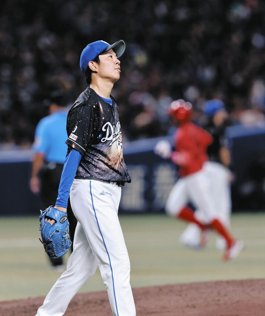 挟まれた走者を内野陣がアウトにできなかった直後…中日・松葉、6回に同点3ラン被弾（中日スポーツ） - Yahoo!ニュース - Yahoo!ニュース