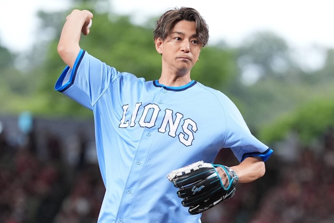 「やっぱすごいよ！」人気俳優が人生初の始球式で魅せた“ノーバウンド投球”に反響止まず「さすがの運動神経」「なんでもできるんだな」【西武】（THE DIGEST） - Yahoo!ニュース - Yahoo!ニュース