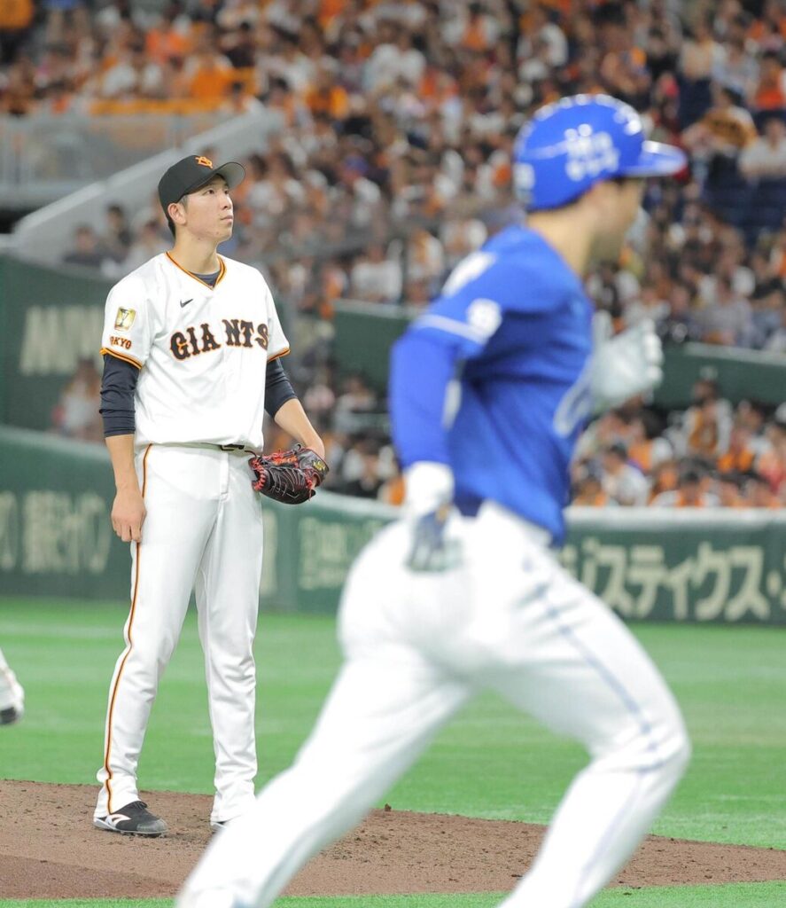 【巨人】戸郷翔征、５回に山本泰寛にソロ被弾 ２点目を失う（スポーツ報知） - Yahoo!ニュース