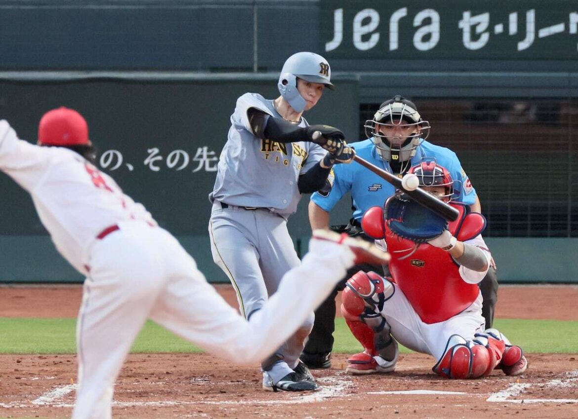 阪神・中野拓夢、2試合ぶりスタメン復帰で決勝犠飛「最低限の仕事はできたかな」(サンケイスポーツ) – Yahoo!ニュース – Yahoo!ニュース サンケイスポーツ