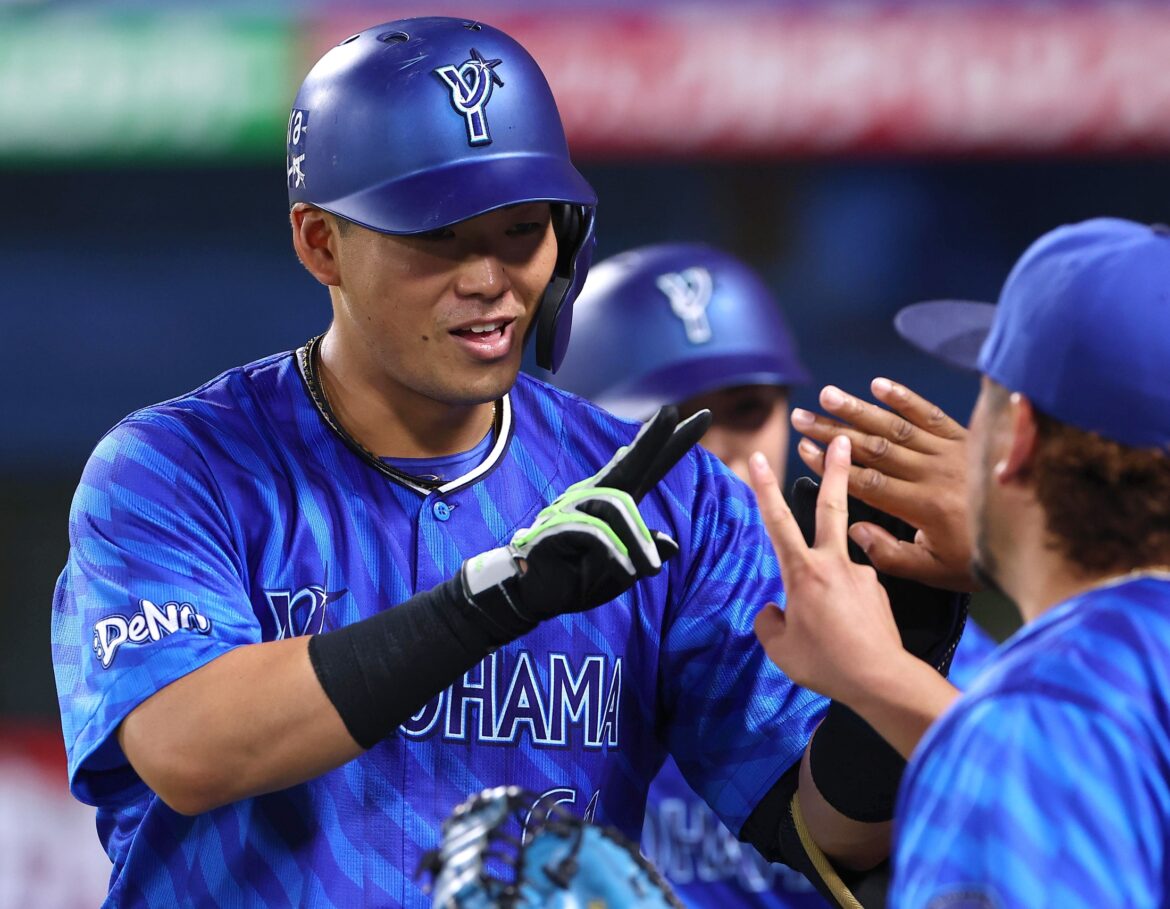 【DeNA】4発大勝で連敗は4でストップ!蝦名4号逆転V弾&代打筒香7号&林プロ1号&佐野12号 東6回2失点、セ単独トップ11勝目(TBS NEWS DIG Powered by JNN) 【DeNA】4発大勝で連敗は4でストップ!蝦名4号逆転V弾&代打筒香7号&林プロ1号&佐野12号 東6回2失点、セ単独トップ11勝目(TBS NEWS DIG Powered by JNN)