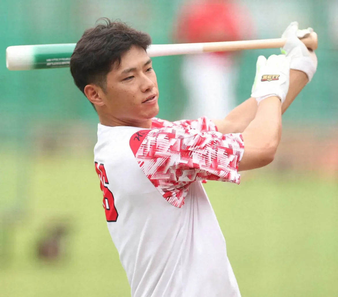 広島・中村奨成　残り39戦スタメン完走誓う　「離れていた分取り返したい」　今日から得意ヤクルト3連戦 - スポニチ Sponichi Annex 野球