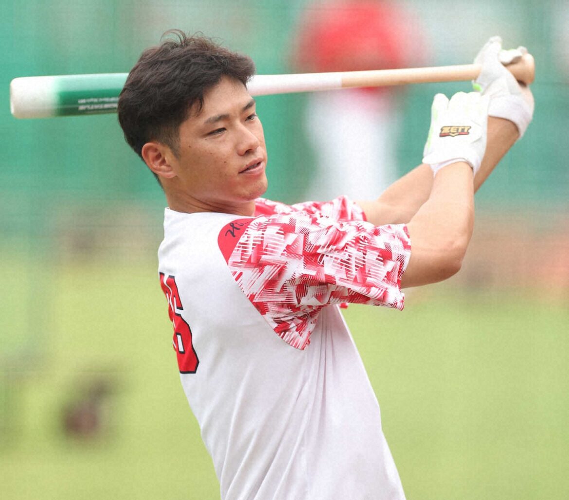 広島・中村奨成 残り39戦スタメン完走誓う 「離れていた分取り返したい」 今日から得意ヤクルト3連戦（スポニチアネックス） - Yahoo!ニュース - Yahoo!ニュース