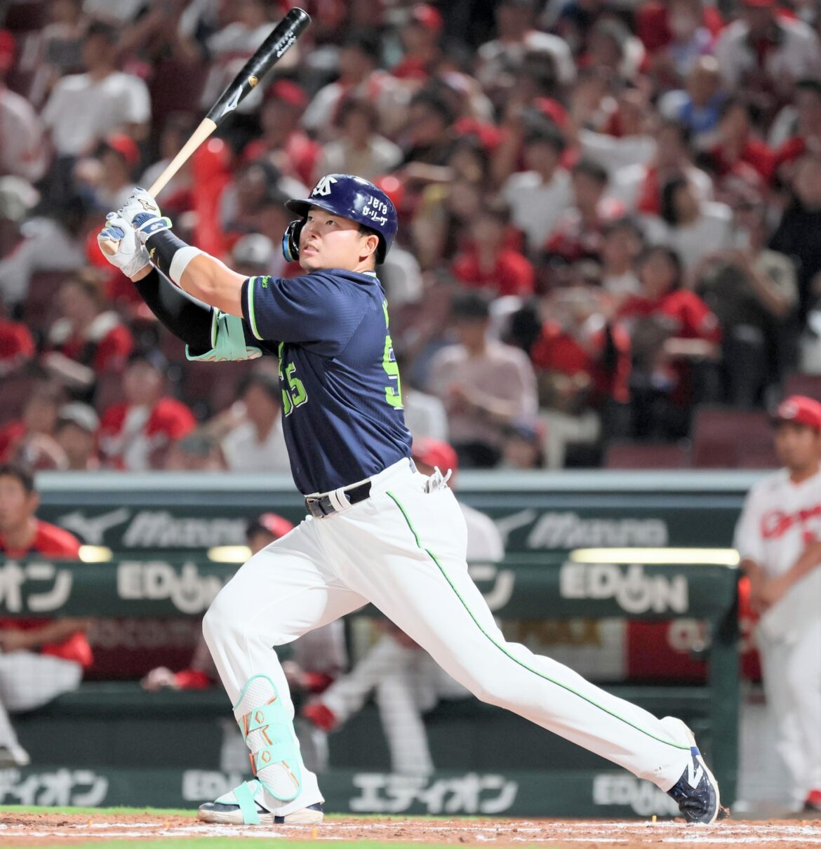 【ヤクルト】終盤勝ち越し広島に5連勝 5位広島と5差！村上 驚異の逆方向V6号V弾 高梨6回1失点5K2勝目 内山適時打 太田2安打 星6S（TBS NEWS DIG Powered by JNN）