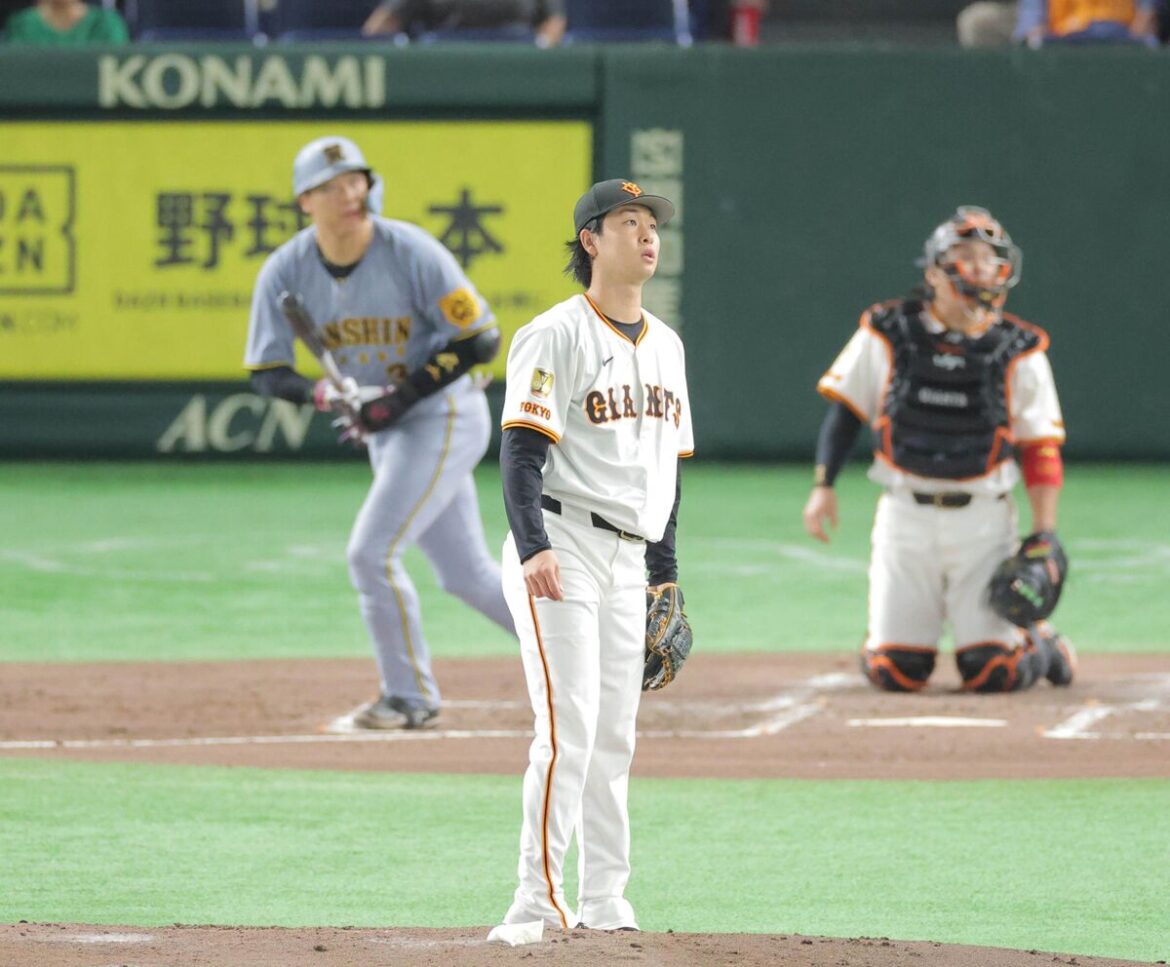 【巨人】１０勝目指し先発の山崎伊織、４回に大山に先制２ラン浴びる 近本にも２点適時打許す（スポーツ報知） - Yahoo!ニュース - Yahoo!ニュース