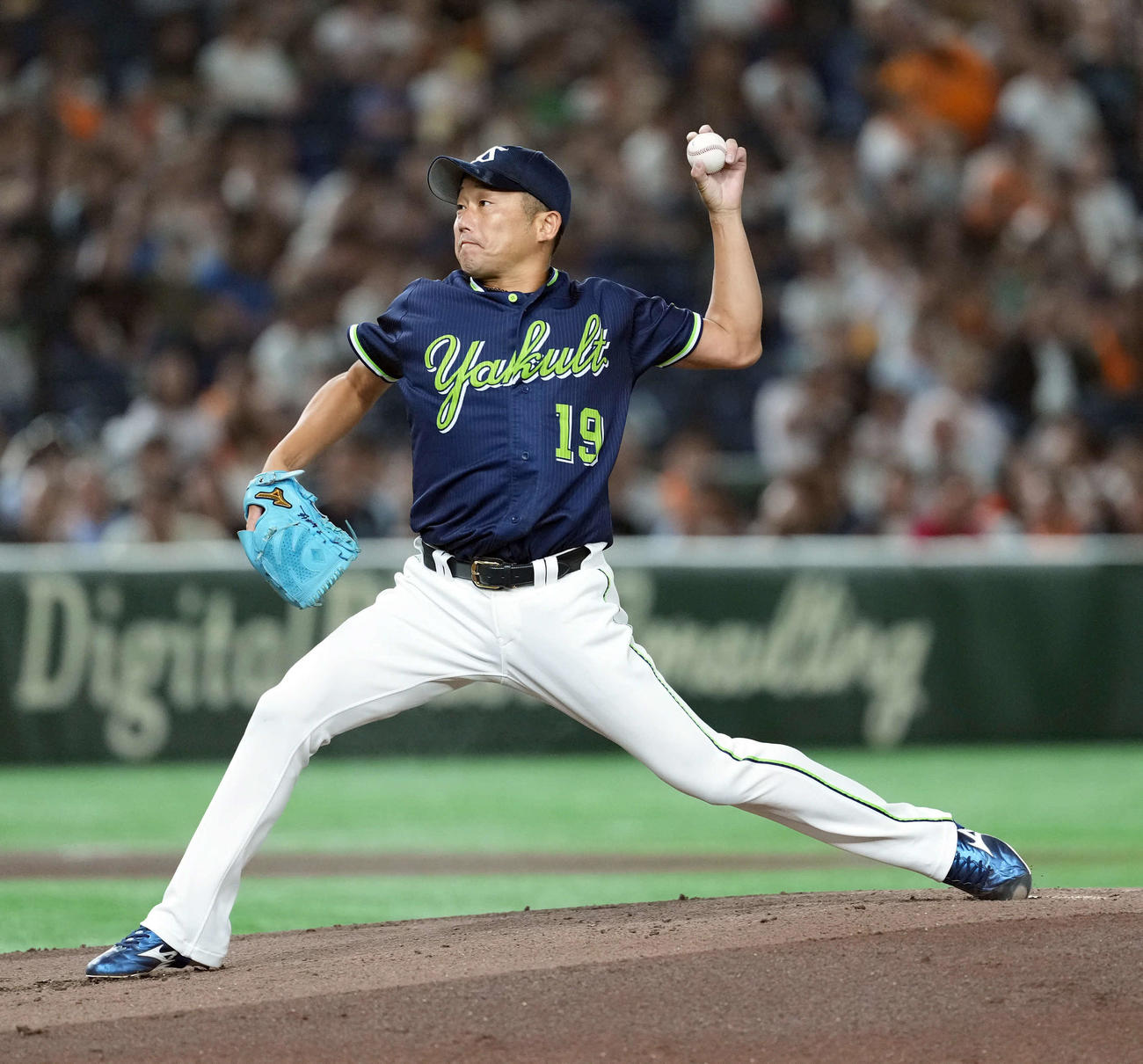 8月7日　巨人戦で先発し力投