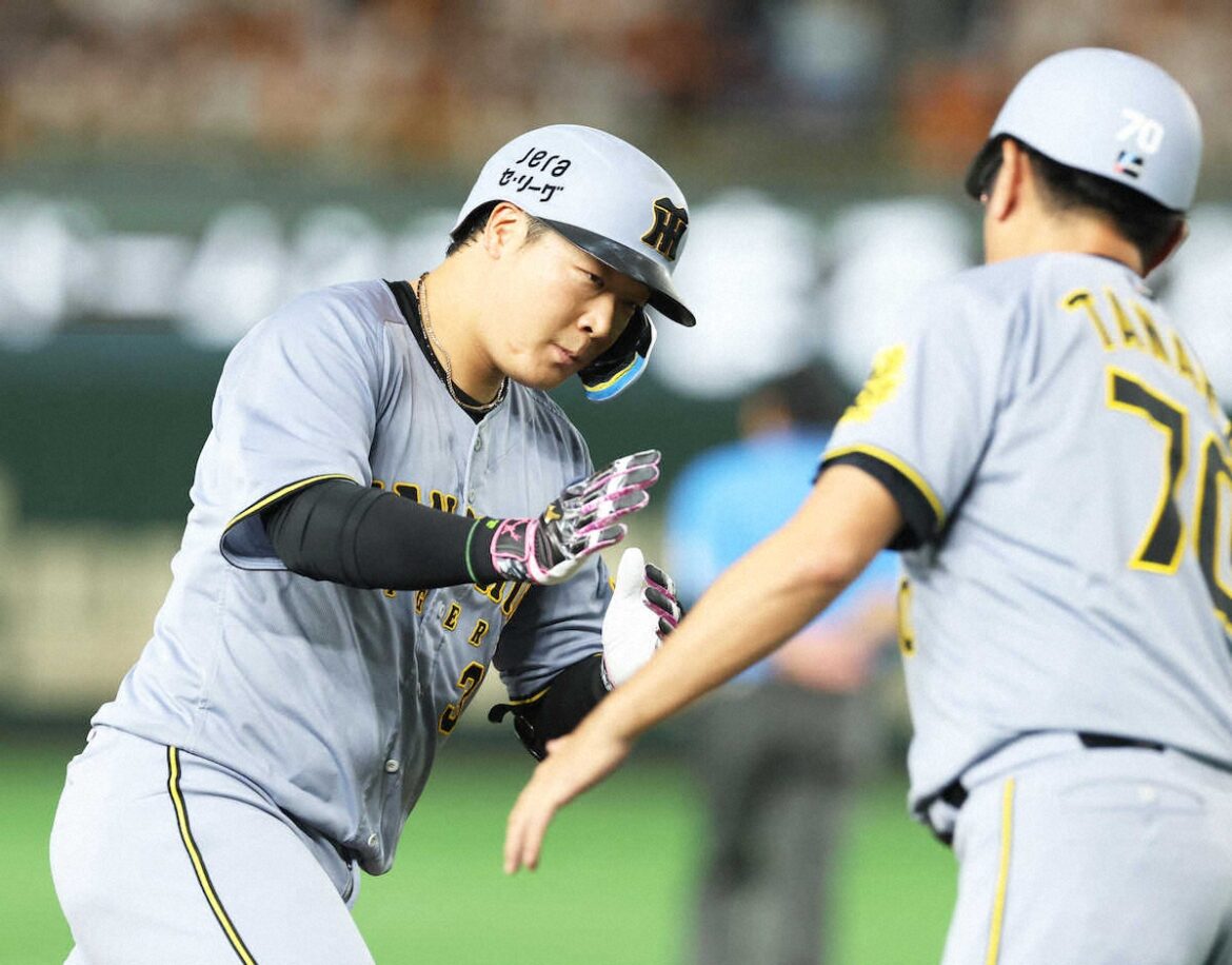 阪神・大山悠輔 巨人キラー健在!先制の7号2ランを含む2安打1四球1死球と4打席全てで出塁（スポニチアネックス） - Yahoo!ニュース - Yahoo!ニュース