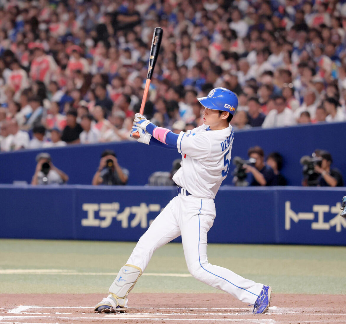 【中日】上林誠知が１４号ソロ 藤浪降板直後に同点アーチ「３連敗はできない」（スポーツ報知） - Yahoo!ニュース - Yahoo!ニュース